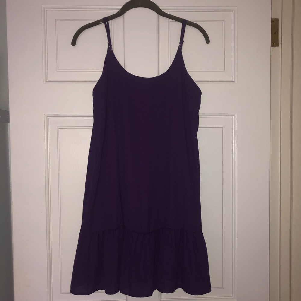 Purple Mini Dress